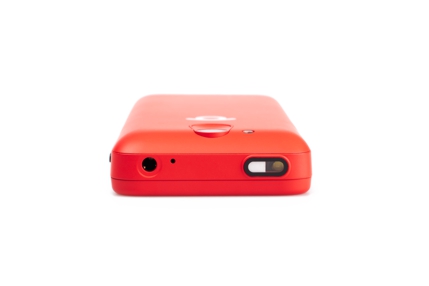 The top of the red phone.